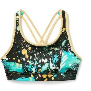 Justice Girls Reversible Sports Bra, Size L